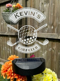 Personalised Golfer Gift - Golfer Garden Light