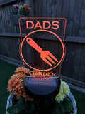 Dads Garden Solar Lights | Personalised Garden Gift