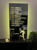 Personalised Affirmations Mirror – Perfect Dancer Gift