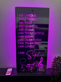 Affirmations Mirror - Music Lover Gift