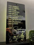 Affirmations Mirror - Music Lover Gift