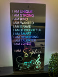 Affirmations Mirror - Music Lover Gift