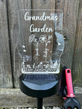 Mums Garden Solar Lights | Personalised Garden Gift - Personalised Gift Studio