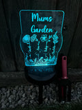 Mums Garden Solar Lights | Personalised Garden Gift - Personalised Gift Studio