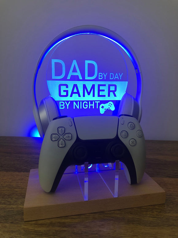 Personalised Gaming Stand for Headset and Controller / Gaming Controller  Headset and Controller Stand / Gamer Christmas Gift / Gamer Gifts 